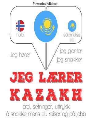 cover image of Jeg lærer kazakh